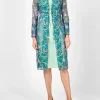 Favourbrook Belgravia Coat Jade Windsor Silk Organza-Women Jackets & Coats