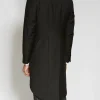 Favourbrook Black Chesham Wool Morning Coat- Occasionwear | Morning Coats