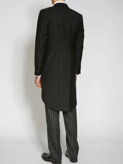 Favourbrook Black Chesham Wool Morning Coat- Occasionwear | Morning Coats