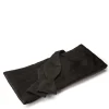 Favourbrook Black Duchesse Satin Silk Pleated Cummerbund & Bow Tie Set- Eveningwear | Bow Ties & Cummerbund Sets