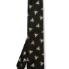 Favourbrook Black Gold Bees Silk Tie- Ties