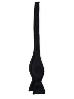 Favourbrook Black Grosgrain Silk Bow Tie- Bow Ties