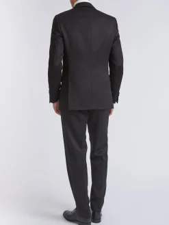 Favourbrook Black Hampton Wool Dinner Jacket- Eveningwear | Groomswear