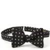 Favourbrook Black Pickwick Silk Bow Tie- Bow Ties