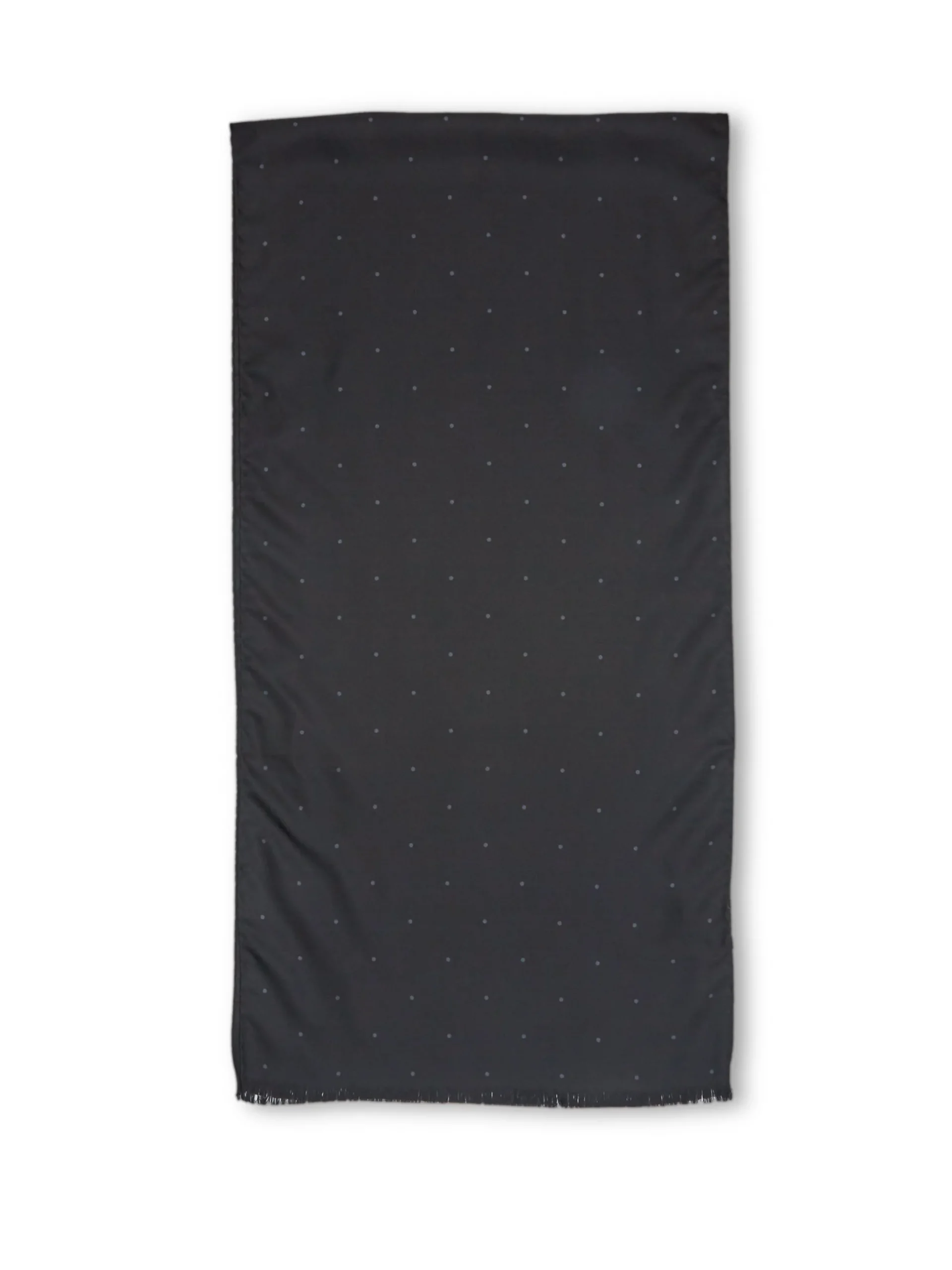 Favourbrook Black Spot Silk Scarf- Scarves & Cravats