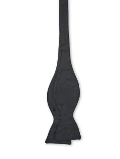 Favourbrook Black Trilogy Silk Bow Tie- Bow Ties