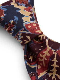 Favourbrook Blue / Purple Charleston Silk Tie- Ties
