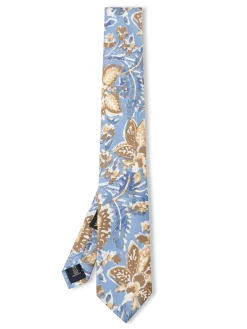 Favourbrook Blue Charleston Silk Tie- Ties