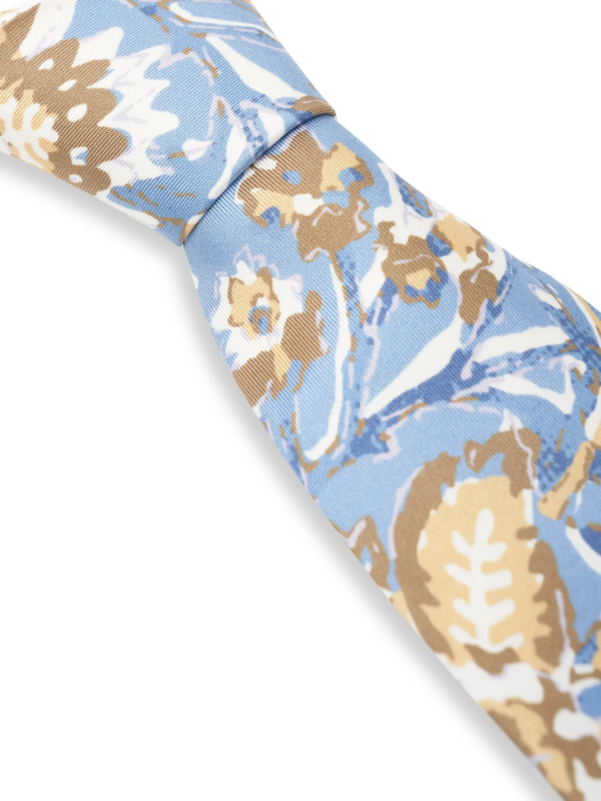 Favourbrook Blue Charleston Silk Tie- Ties