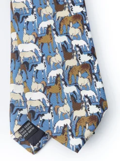 Favourbrook Blue Paddock Tie- Ties