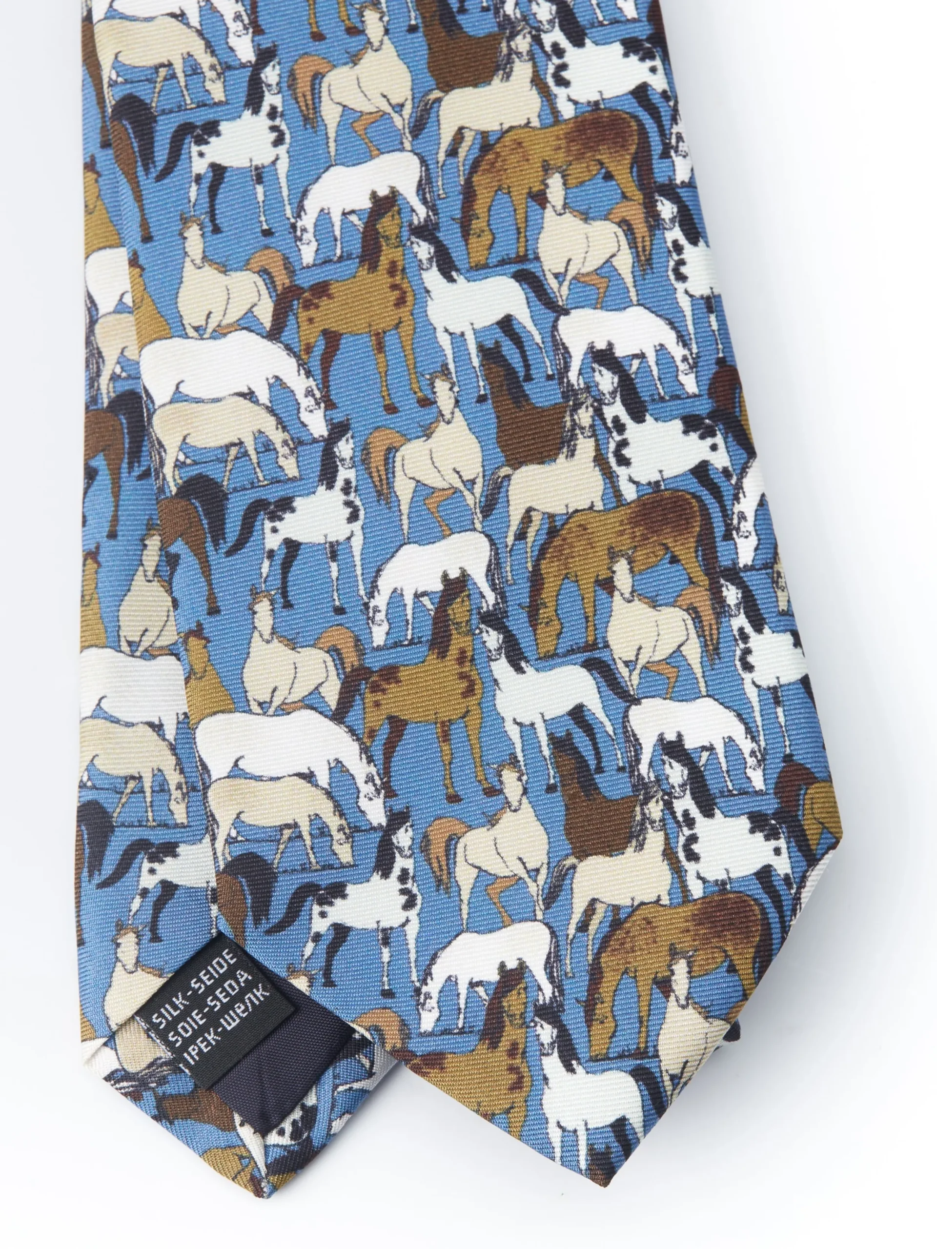 Favourbrook Blue Paddock Tie- Ties