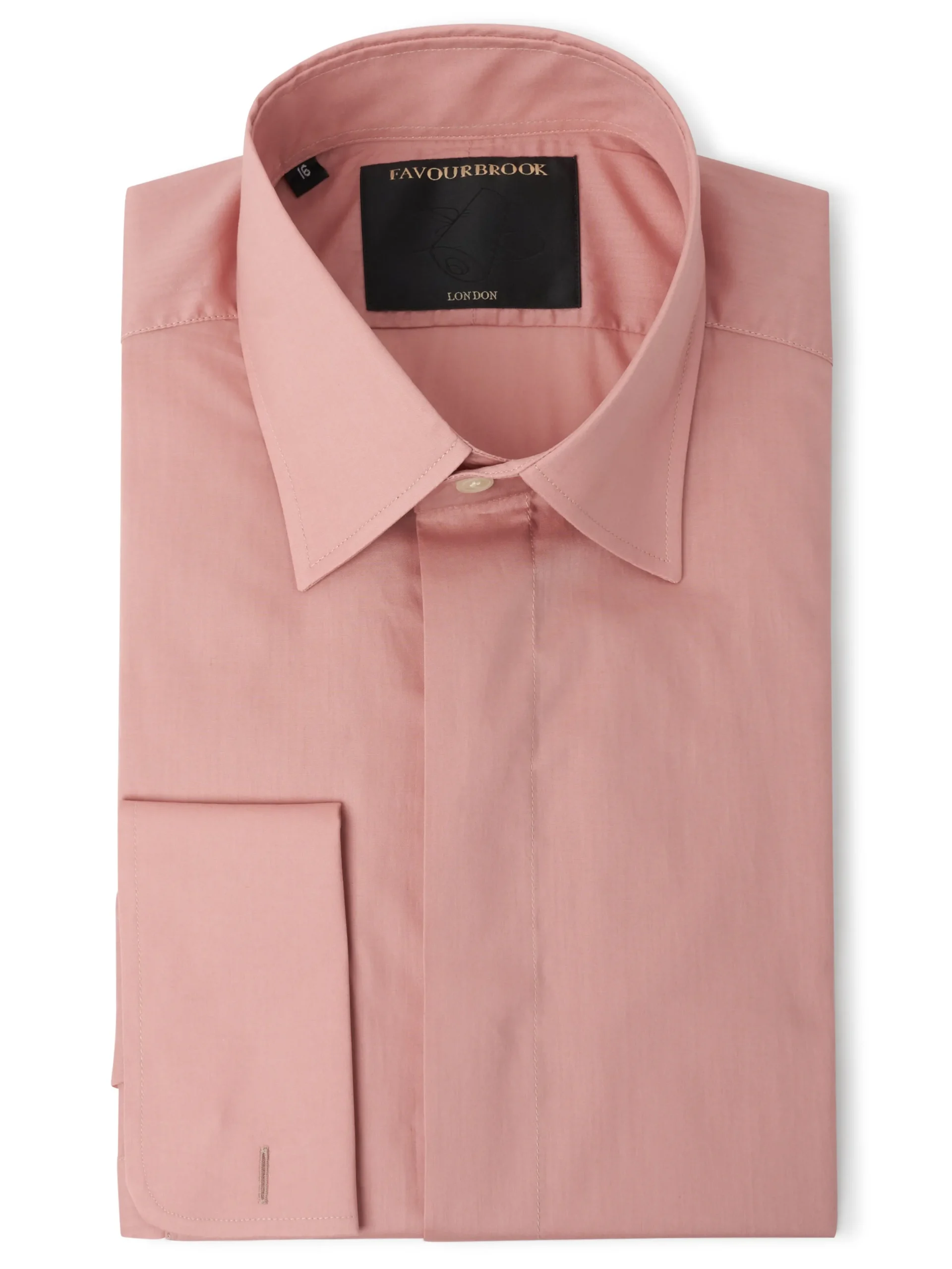 Favourbrook Blush Pink Stanfield Cotton Gatsby Shirt- Shirts