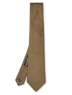 Favourbrook Bronze Bayswater Silk Tie- Ties