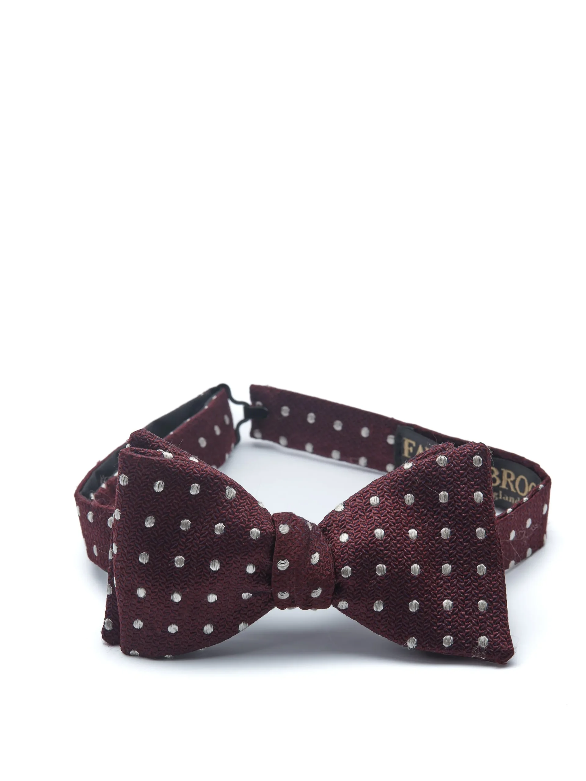 Favourbrook Burgundy Pickwick Silk Pleated Cummerbund & Bow Tie Set- Bow Ties & Cummerbund Sets