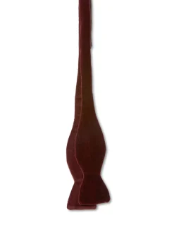 Favourbrook Burgundy Velvet Bow Tie- Bow Ties