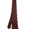 Favourbrook Burgundy Wilmington Wool Tie- Ties
