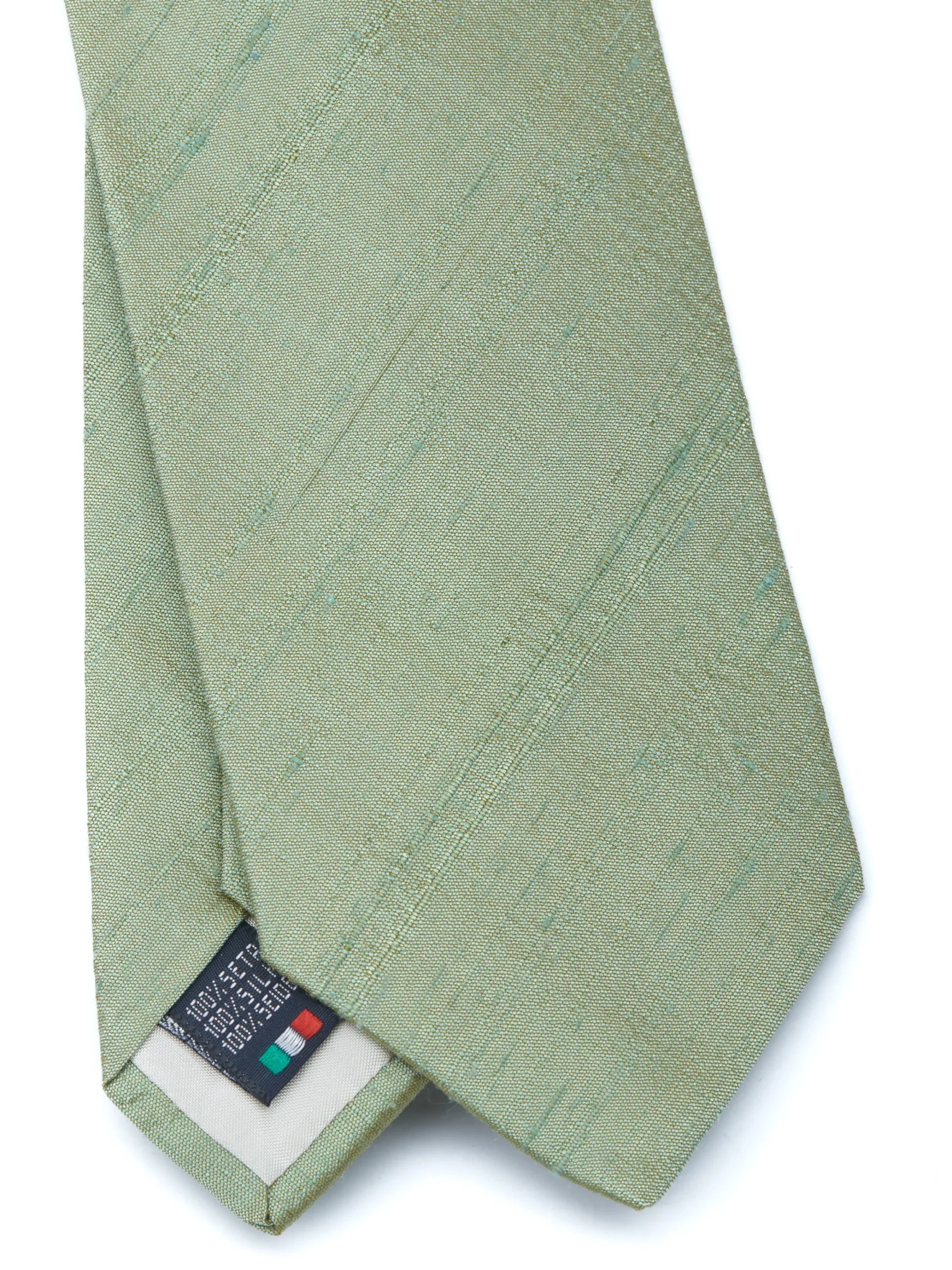 Favourbrook Celadon Douppion Silk Tie- Ties