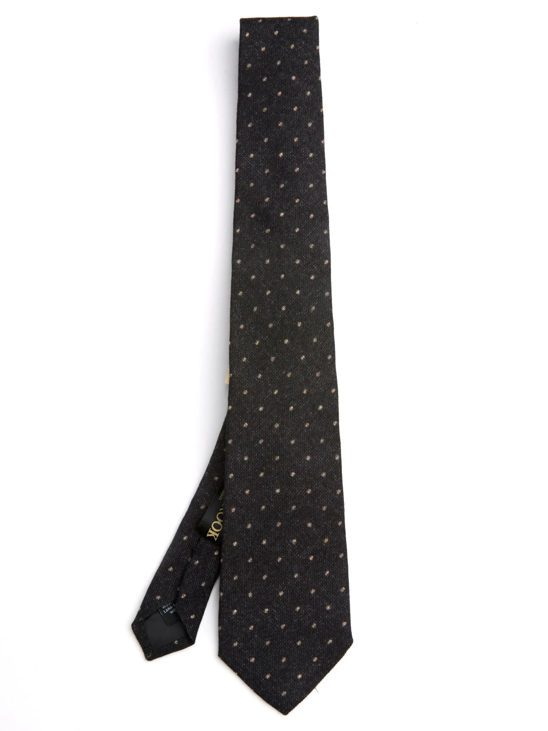 Favourbrook Charcoal Beddingham Wool Tie- Ties