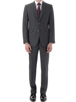 Favourbrook Charcoal Merino Wool Trevelyn Jacket- Suits