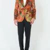 Favourbrook Copper Regency Velvet Newport Jacket- Velvet Jackets | Dinner Jackets