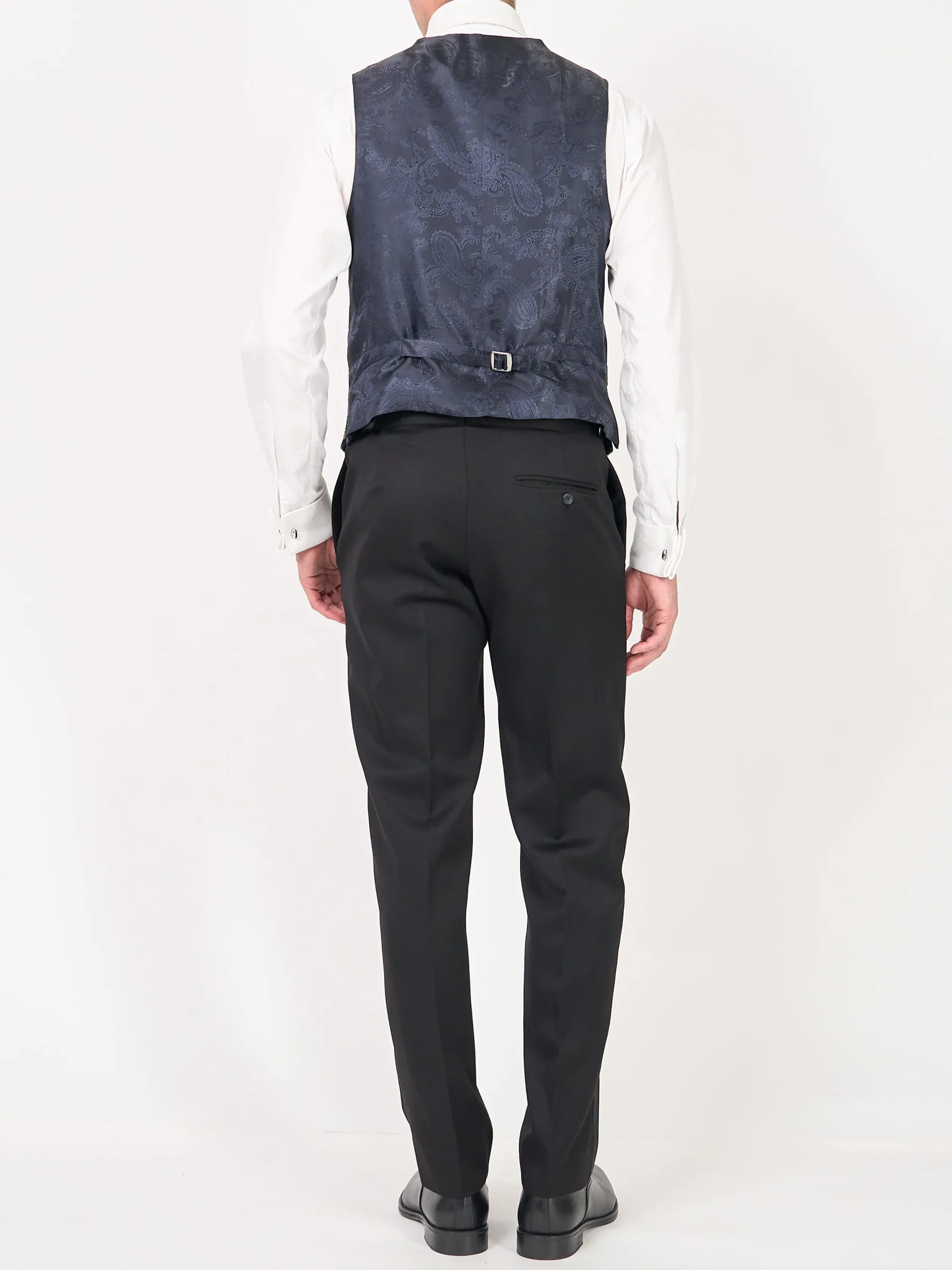 Favourbrook Copper Regency Velvet Single Breasted 6 Button Waistcoat- Single Breasted Waistcoats | Waistcoats