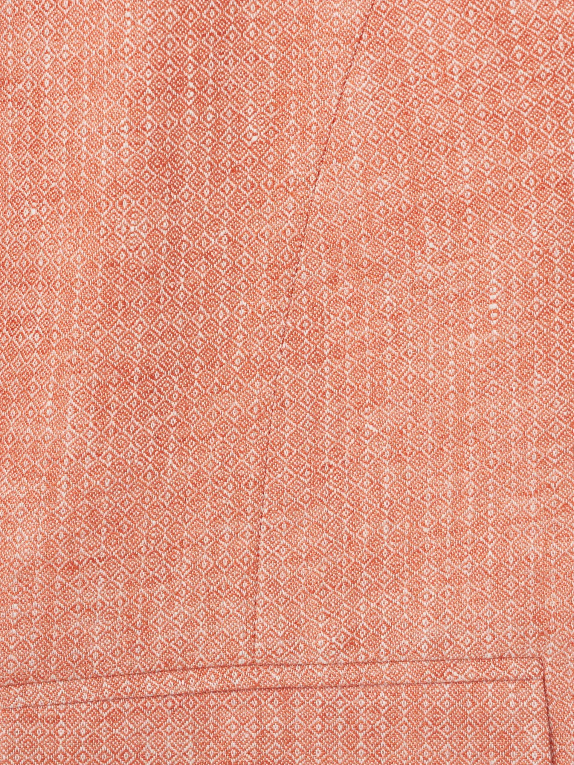 Favourbrook Coral Wolferton Double Breasted 8 Button Shawl Lapel Waistcoat- Waistcoats | Royal Ascot Waistcoats