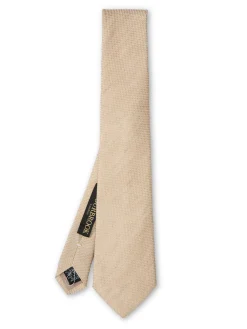 Favourbrook Cream Blythe Silk Tie- Ties