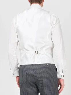 Favourbrook Dukes Lilac Double Breasted 8 Button Shawl Lapel Waistcoat- Wedding Attire | Waistcoats