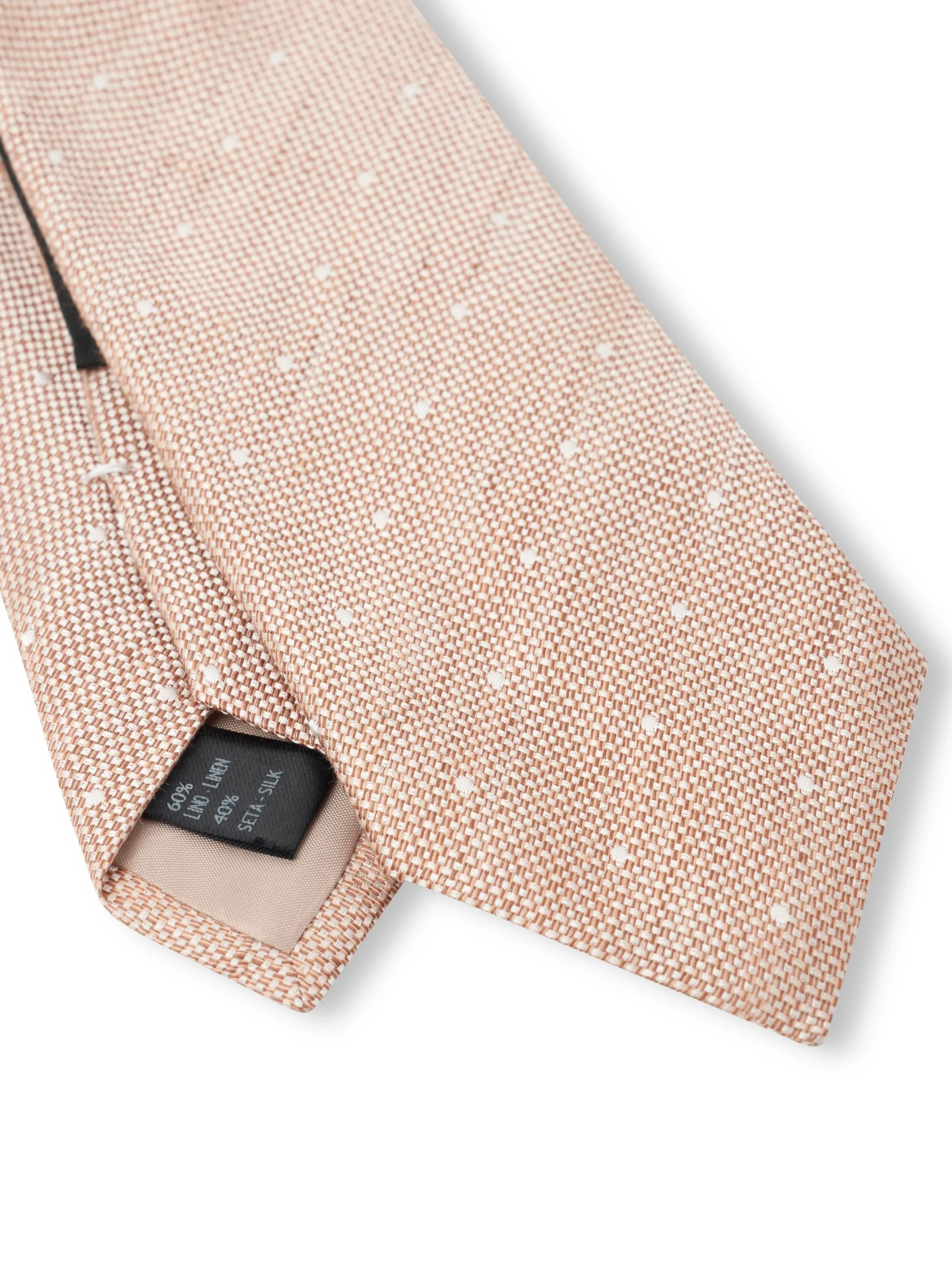 Favourbrook Dusk Pink Ledbury Linen Tie- Ties