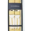 Favourbrook Gold Douppion Silk Braces- Braces