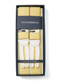 Favourbrook Gold Douppion Silk Braces- Braces