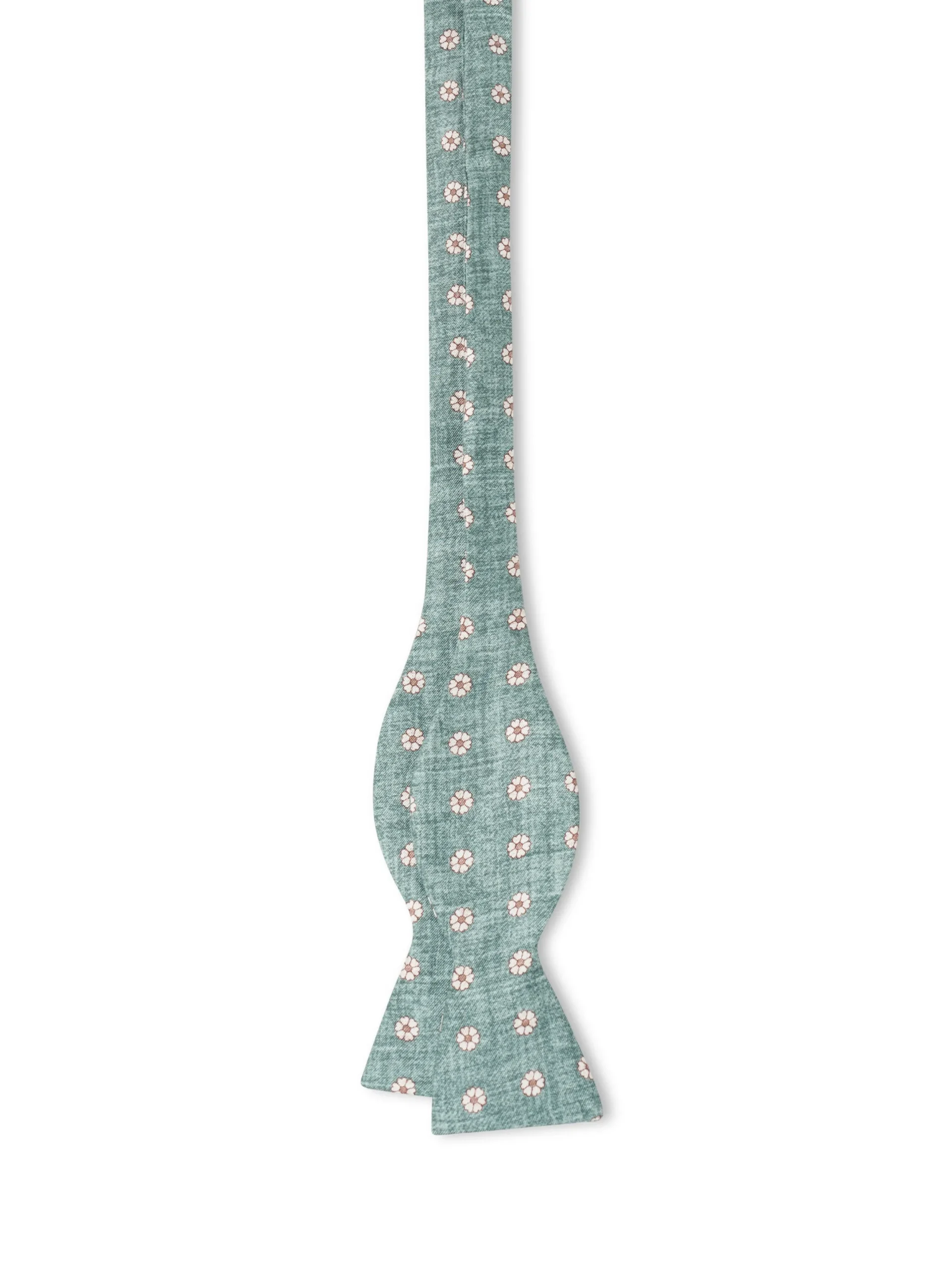 Favourbrook Green Osterley Silk Bow Tie- Bow Ties