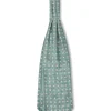 Favourbrook Green Osterley Silk Cravat- Scarves & Cravats