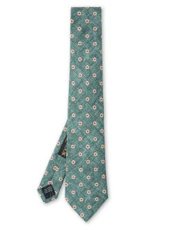 Favourbrook Green Osterley Silk Tie- Ties