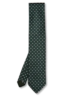 Favourbrook Green Pickwick Silk Tie- Ties