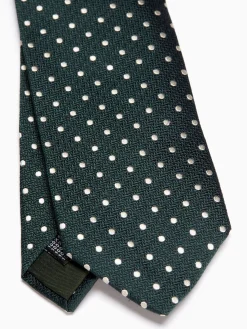 Favourbrook Green Pickwick Silk Tie- Ties