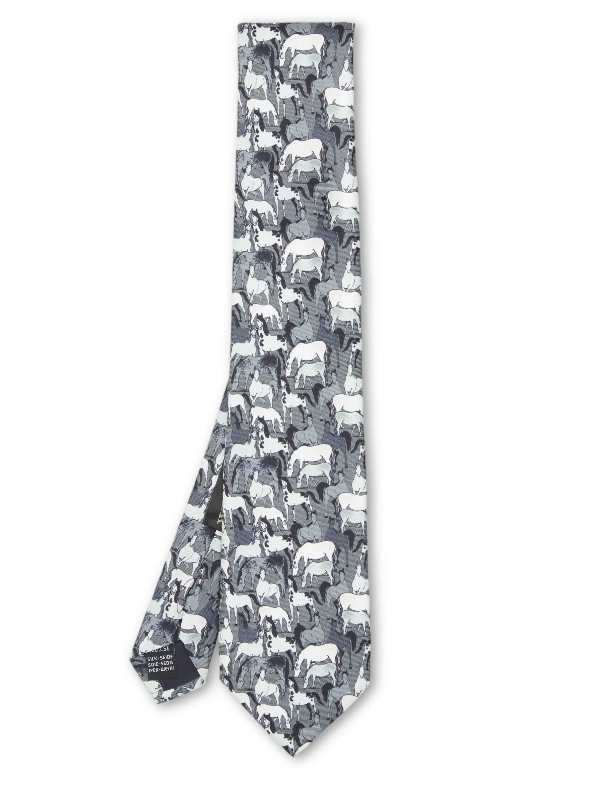 Favourbrook Grey Paddock Tie- Ties