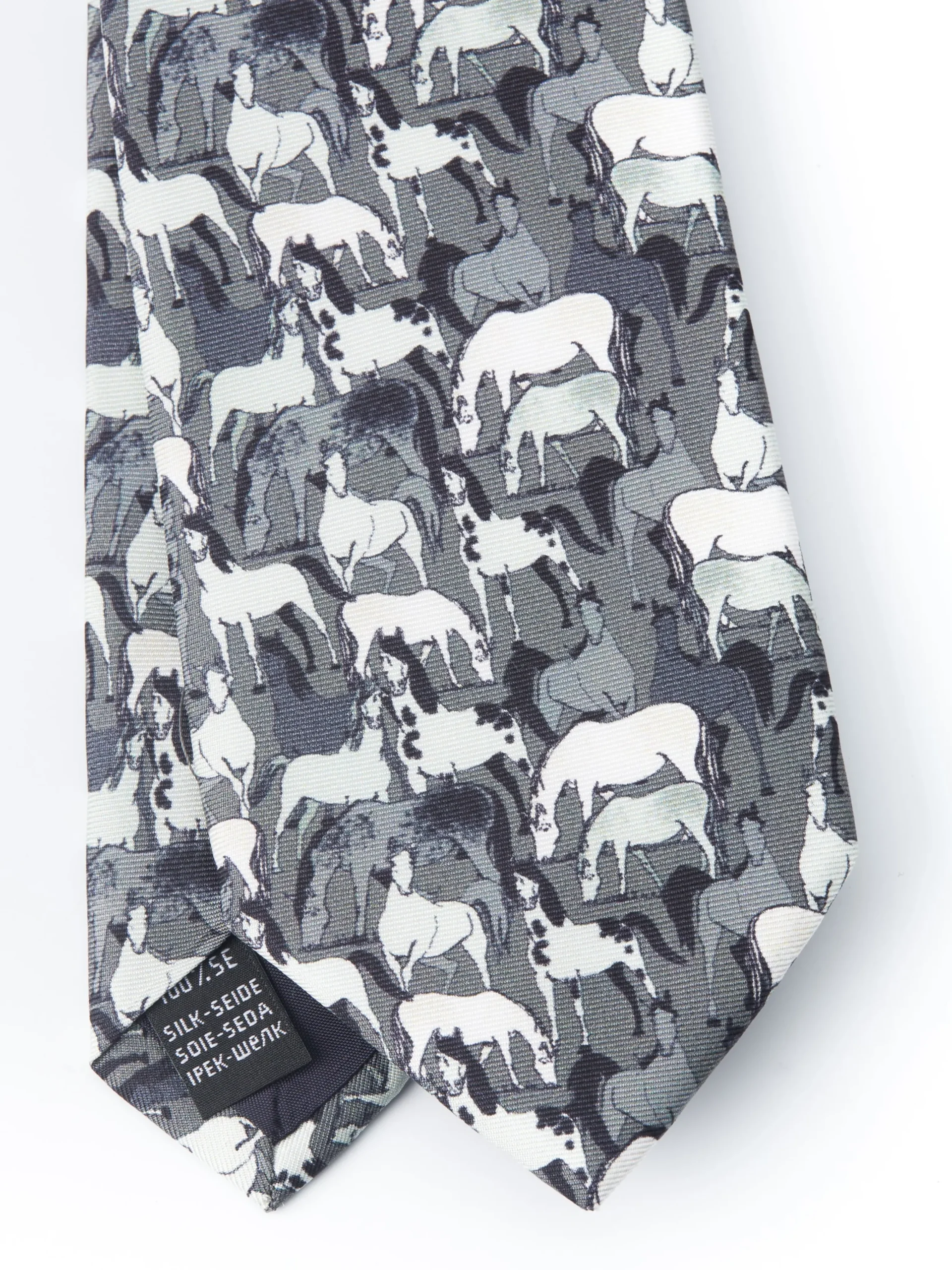Favourbrook Grey Paddock Tie- Ties