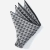 Favourbrook Grey Stirrup Handkerchief- Pocket Squares
