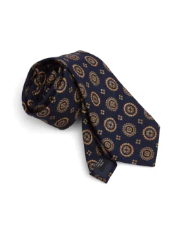 Favourbrook Indigo Blue Wilmington Wool Tie- Ties