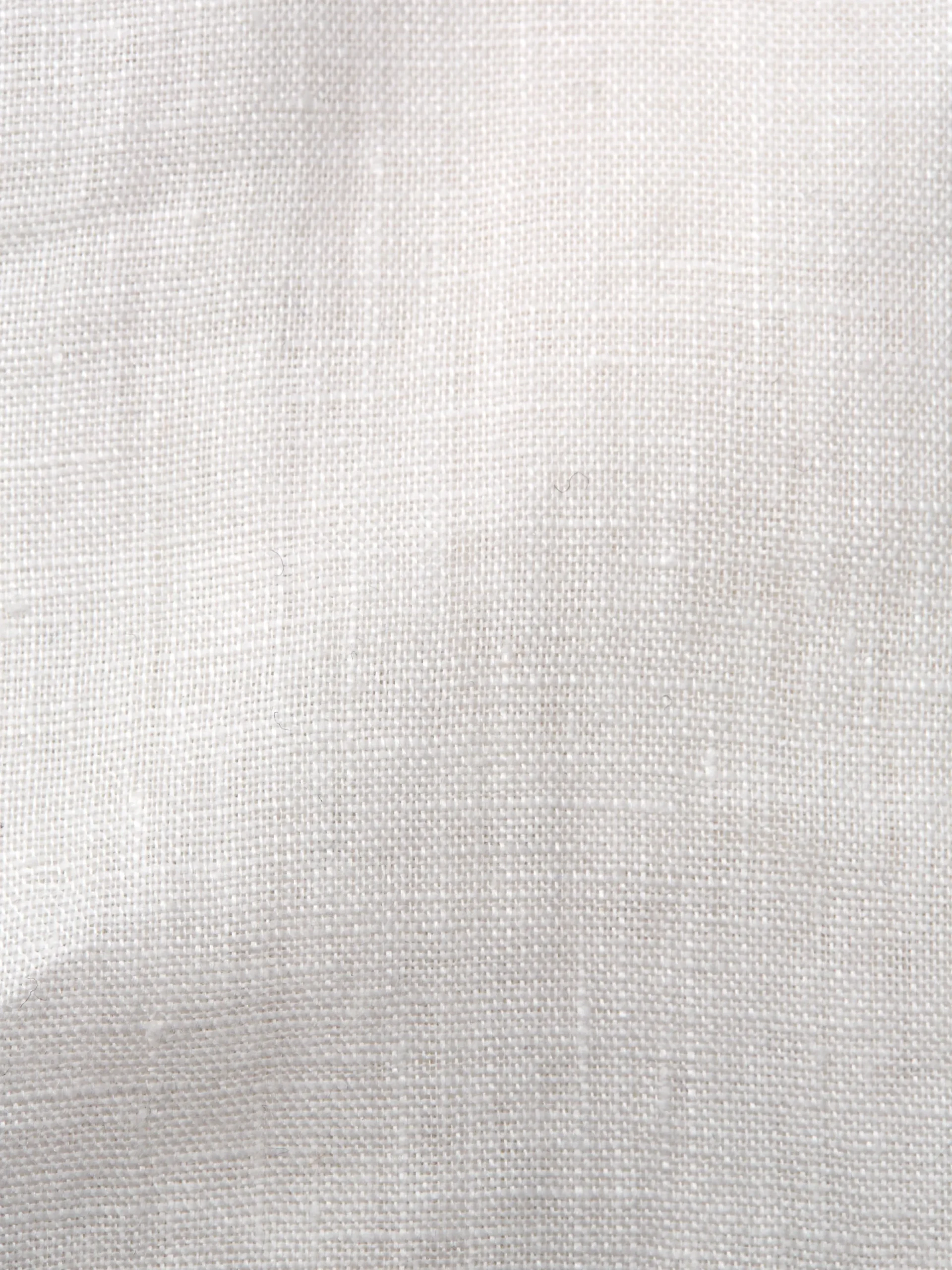 Favourbrook Ivory Colne Linen Cutaway Collar Shirt- Shirts