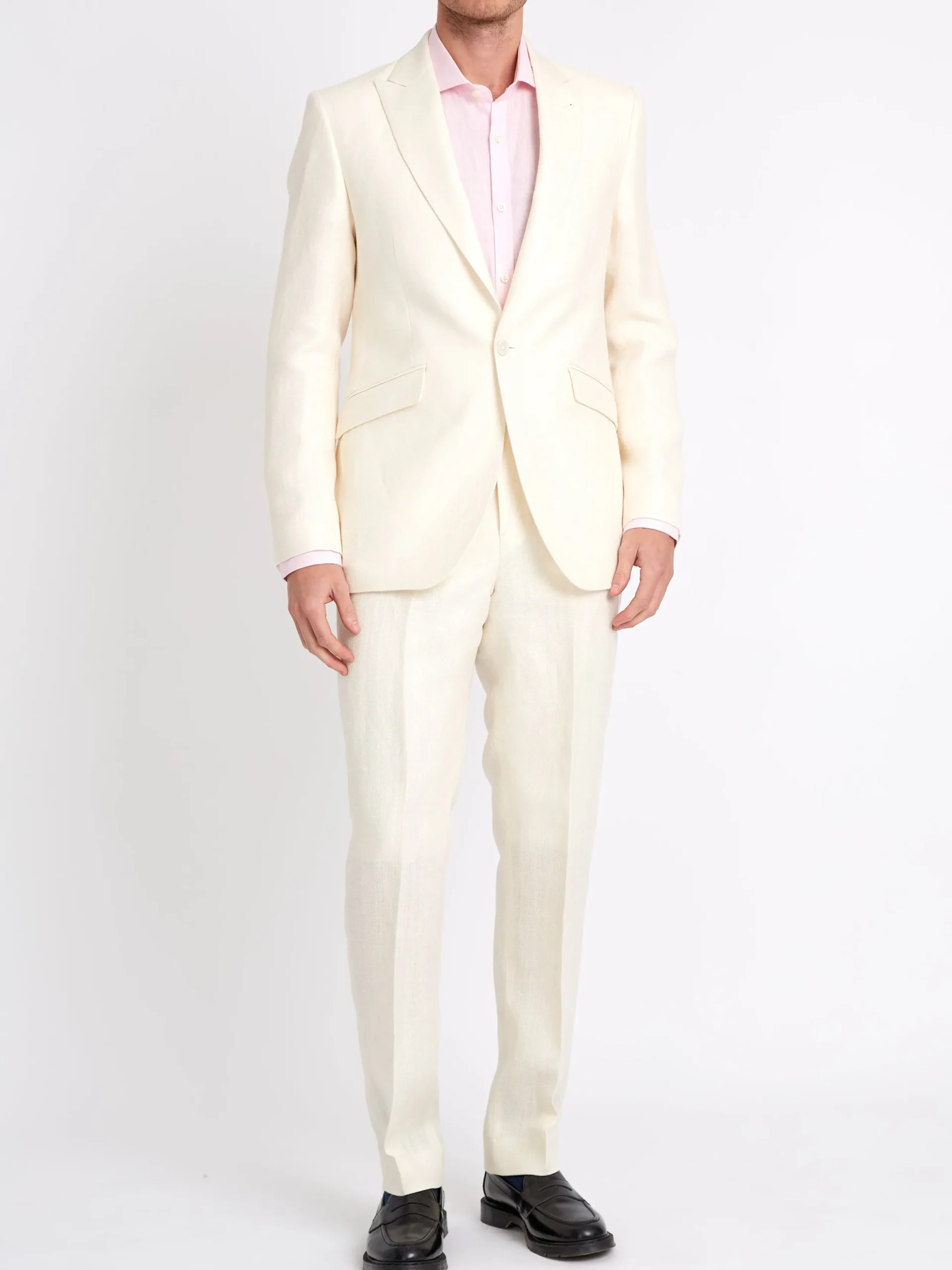 Favourbrook Ivory Randwick Ebury Jacket- Suits