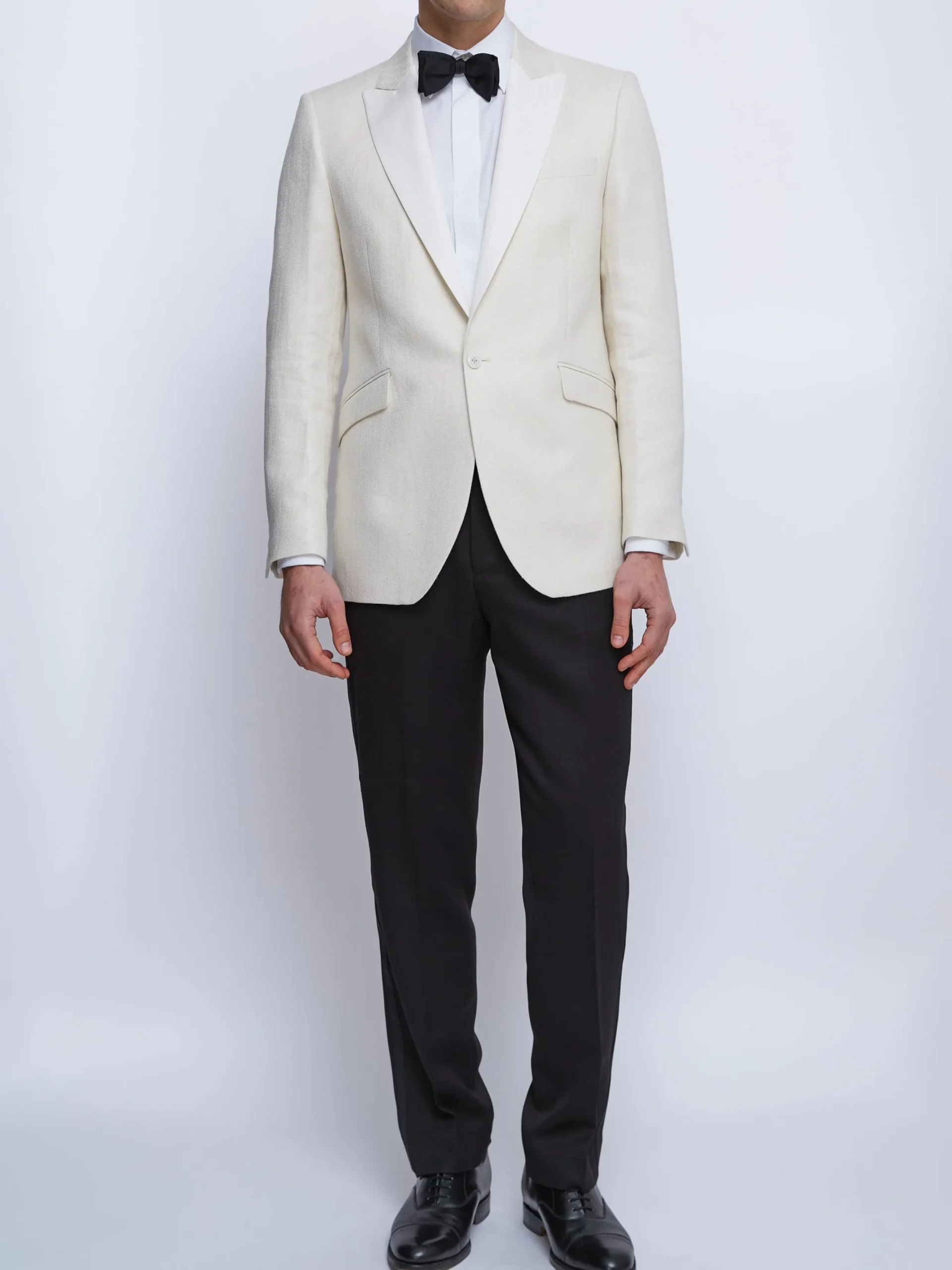 Favourbrook Ivory Randwick Unlined Dinner Jacket- Occasionwear | Dinner Jackets