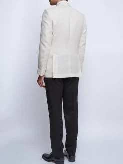 Favourbrook Ivory Randwick Unlined Dinner Jacket- Occasionwear | Dinner Jackets