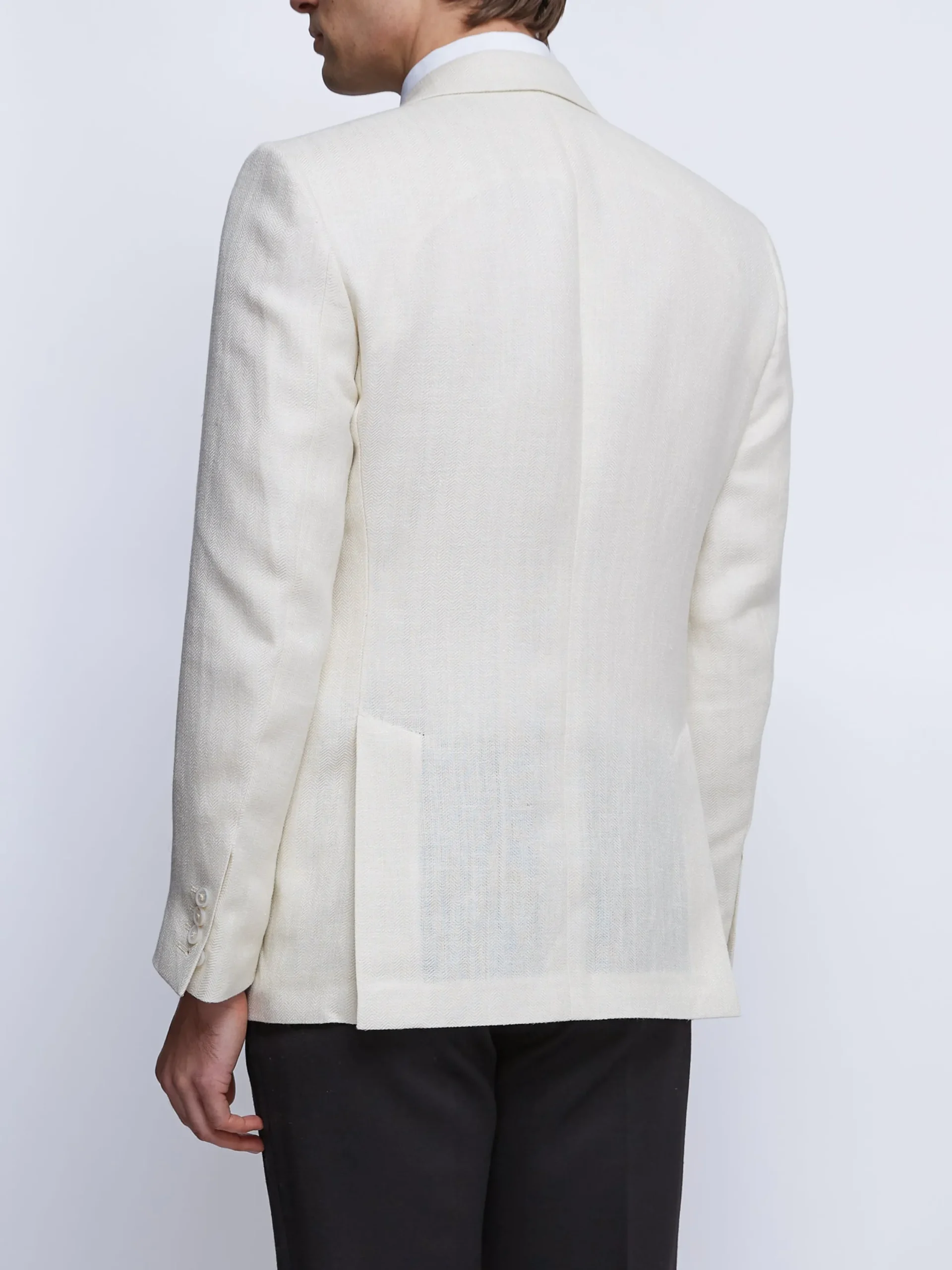 Favourbrook Ivory Randwick Unlined Dinner Jacket- Occasionwear | Dinner Jackets