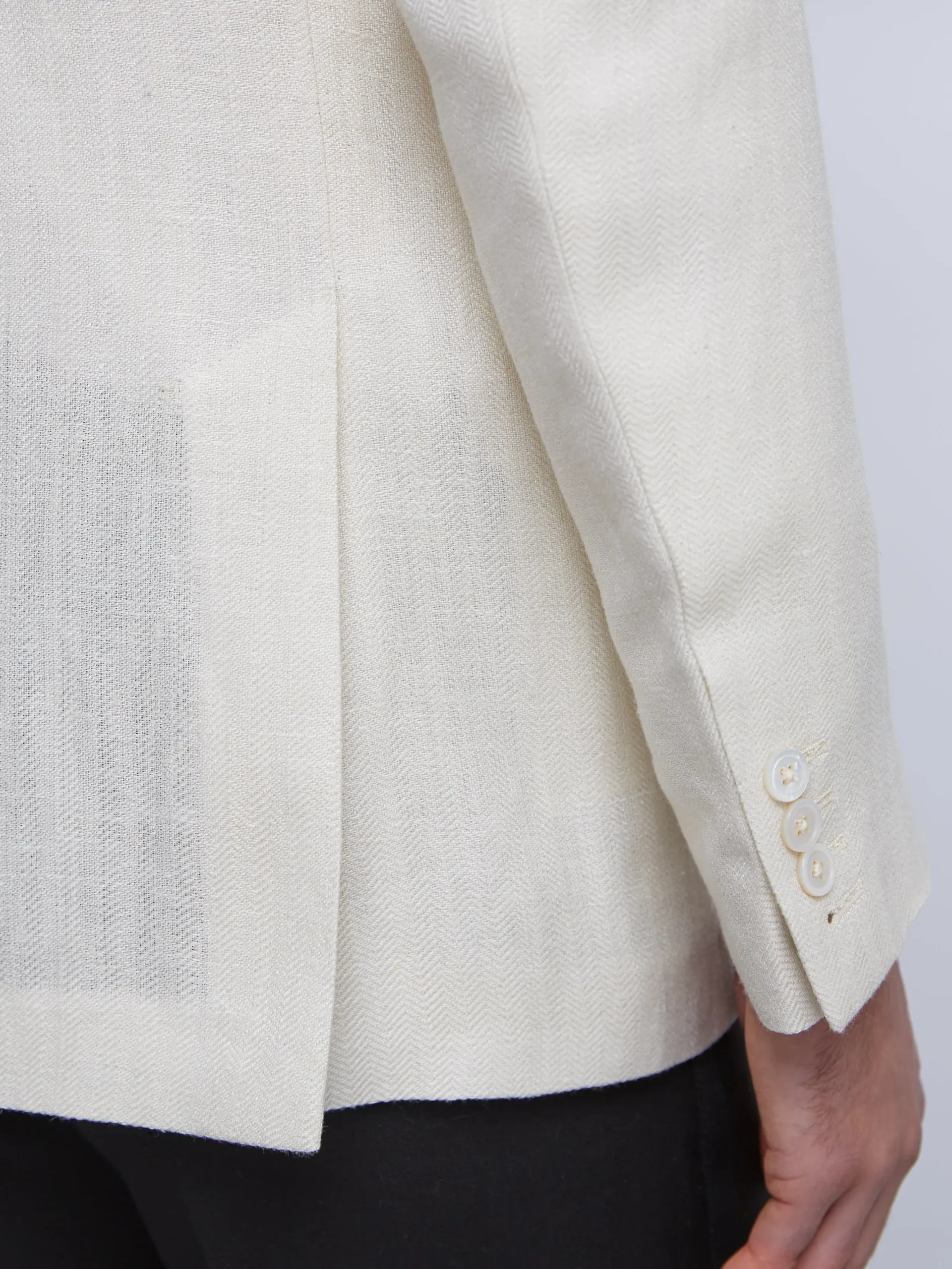 Favourbrook Ivory Randwick Unlined Dinner Jacket- Occasionwear | Dinner Jackets
