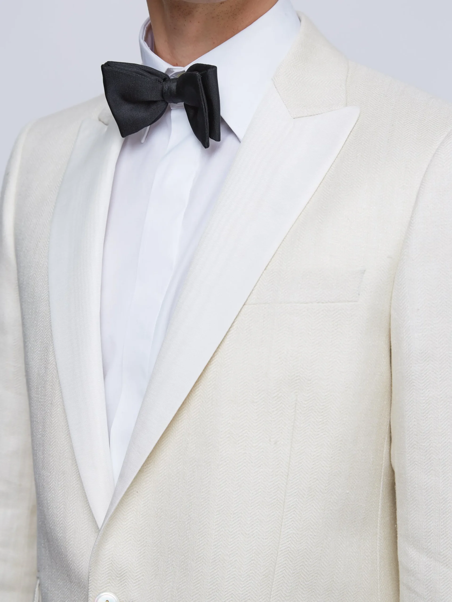 Favourbrook Ivory Randwick Unlined Dinner Jacket- Occasionwear | Dinner Jackets