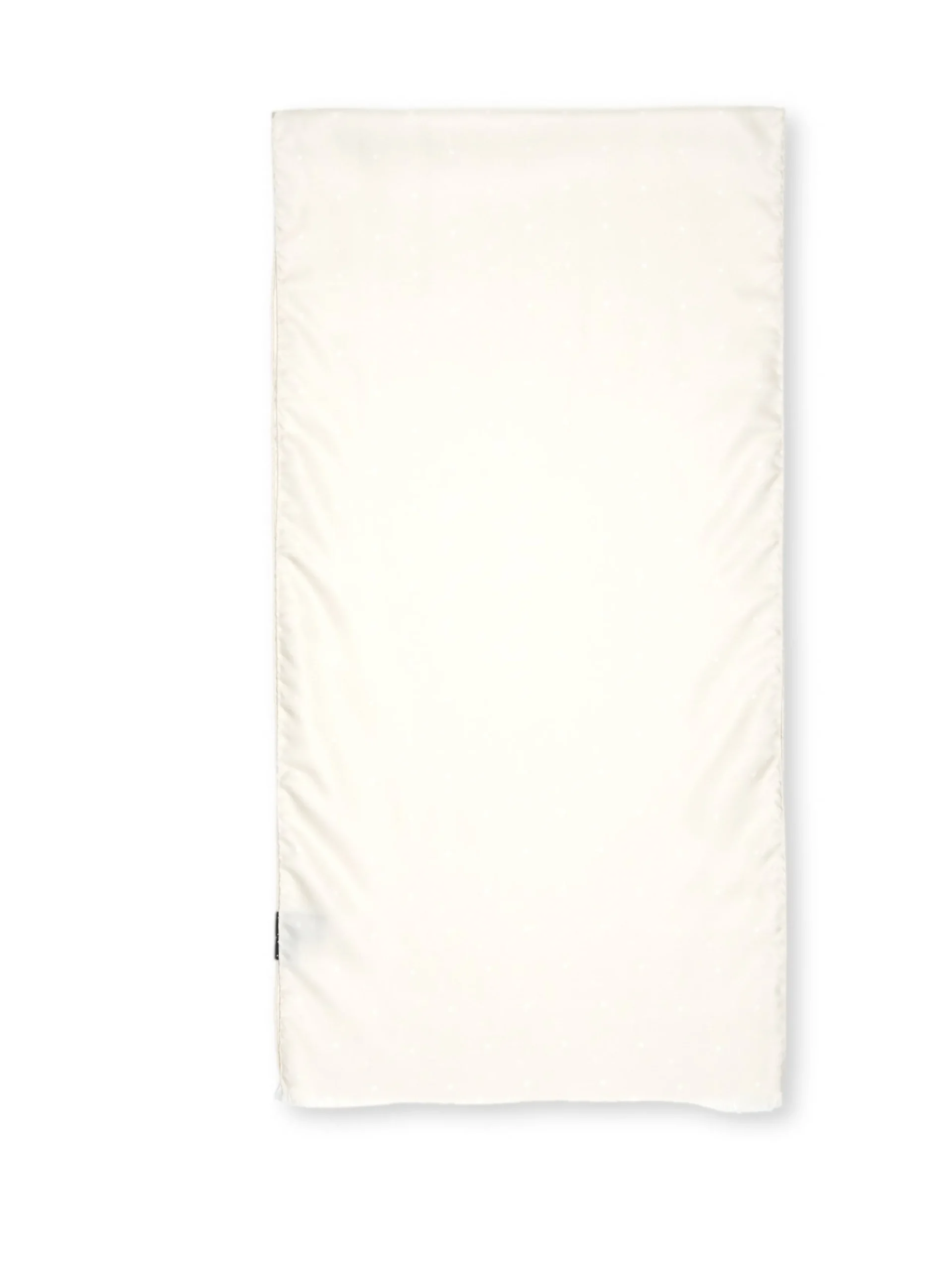 Favourbrook Ivory Spot Silk Scarf- Scarves & Cravats
