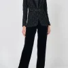 Favourbrook Library Jacket Black Clyde Silk Velvet-Women Eveningwear | Eveningwear