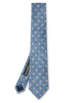 Favourbrook Light Blue Osterley Silk Tie- Ties